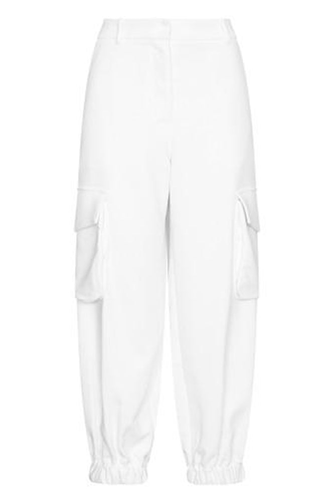 Bento Cargo Trousers White - Leblon London Ltd