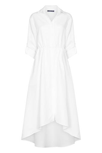 Mia Shirt Dress White - Leblon London Ltd