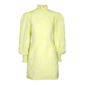 Kimberley Mini Dress - Yellow - Leblon London Ltd