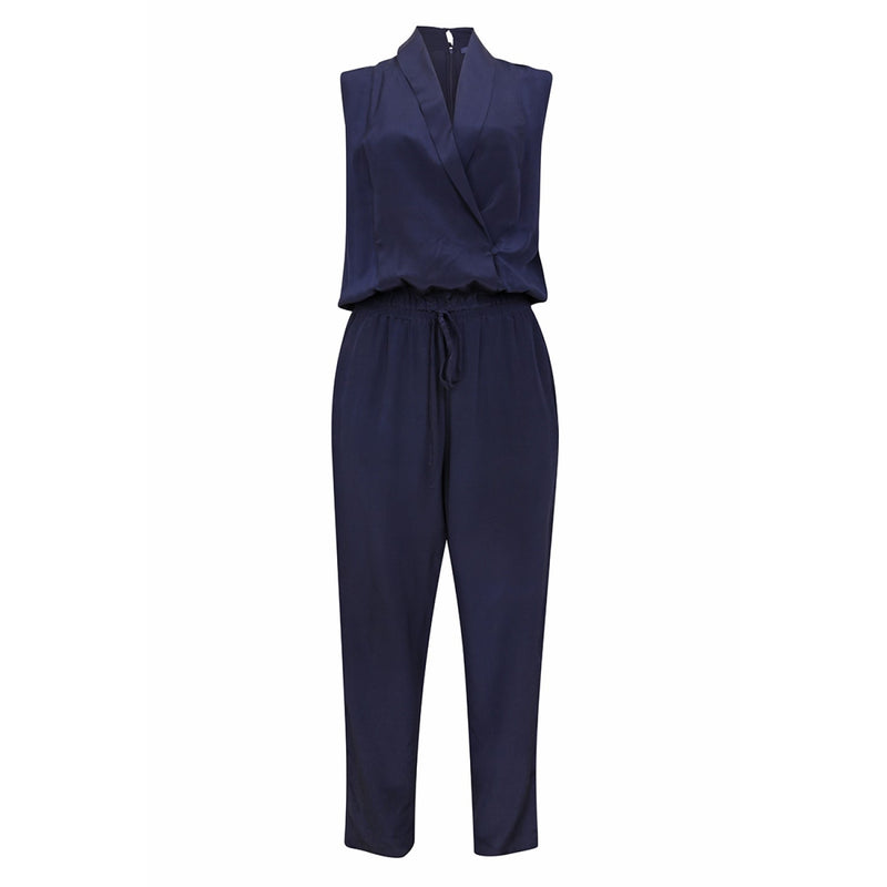 Pia Silk Jumpsuit - Leblon London Ltd