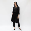 Pia Silk Jumpsuit - Black - Leblon London Ltd
