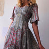 Daisy Silk Dress - Leblon London Ltd